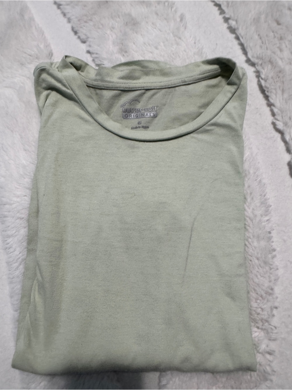 Women's Sage Green Short Sleeve Tee by Quiksilver Originals